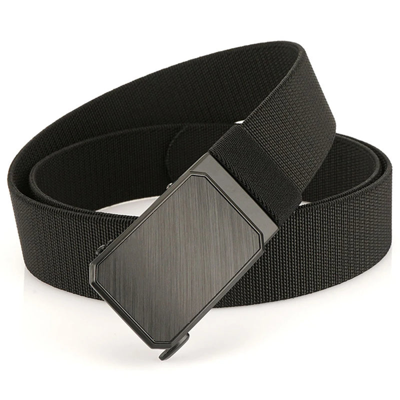 TUSHI New Tactical Outdoor Belt for Men and Women Alloy Buckle Quick Release Elastic Belt Casual Belt Jean Waistband Accessories