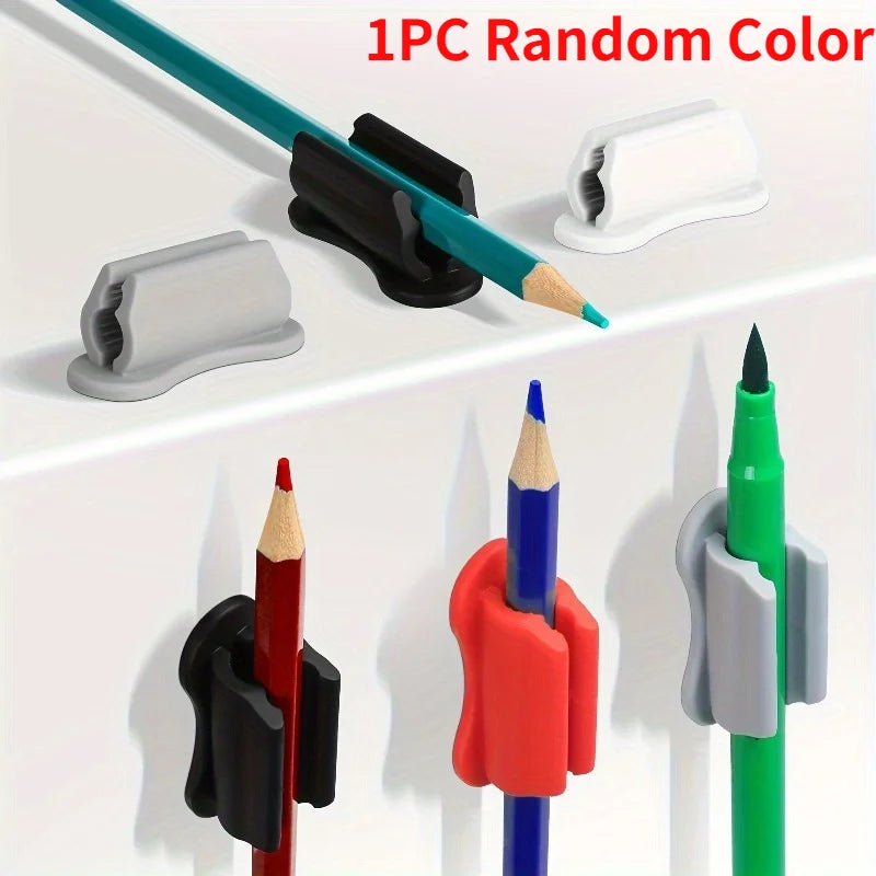 1/2pcs Upgraded Silicone Pen Holders, Adhesive Organizer for Desk and Wall, Office and Home Study Storage Accessories.