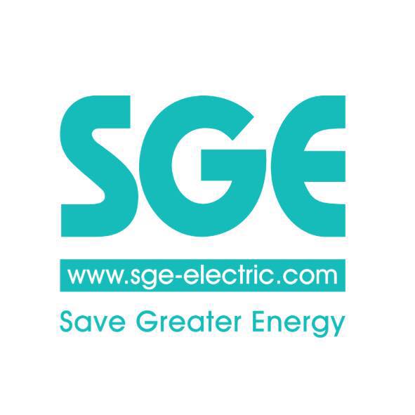 SGE logo with website and tagline on a white background