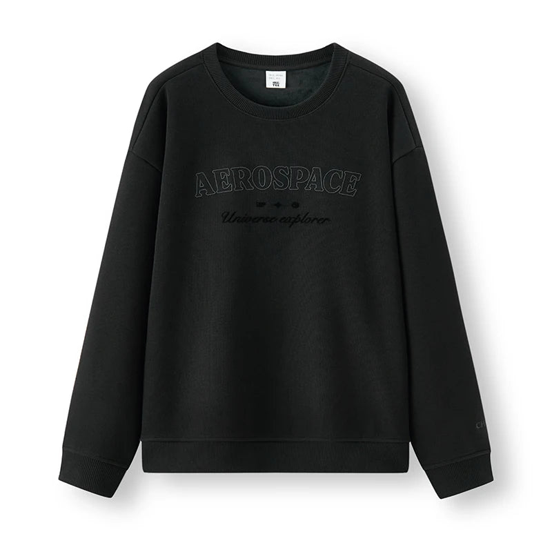 អាវយឺត Semir សម្រាប់បុរស ធ្វើពីរោមចៀម មានស្រទាប់រោមចៀម ប៉ាក់អក្សរ កមូល ឆ្នាំ២០២៦ សម្លៀកបំពាក់ប្រចាំថ្ងៃ រដូវរងាថ្មី រចនាបថសាមញ្ញបែបទីក្រុង