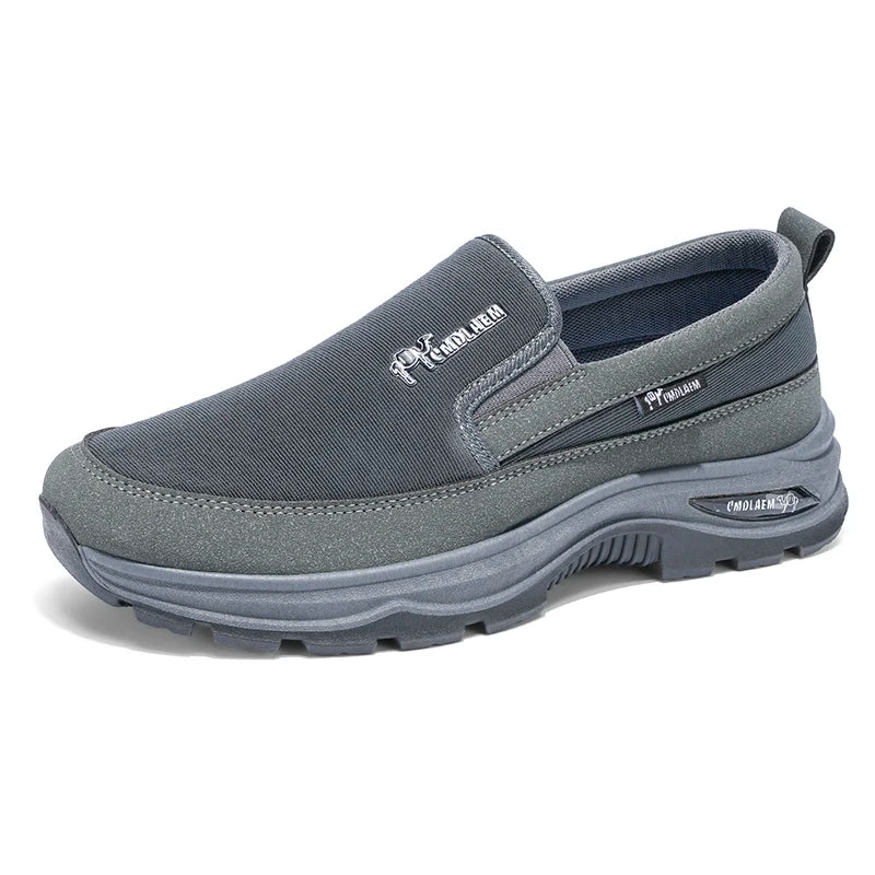 Mens Walking Shoes Lightweight Breathable Mesh Cushioned EVA Midsole Soft Comfortable Suitable Daily Walking Travel Sports Shoes