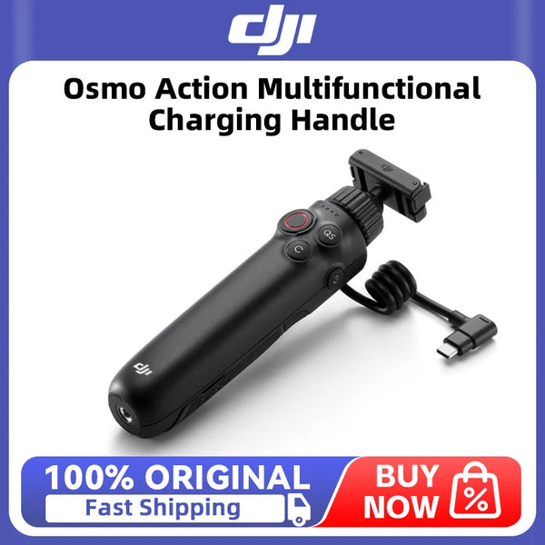 DJI Osmo Action Multifunctional Charging Handle 4900 mAh High-Capacity Battery for Action 5 Pro / Action 4