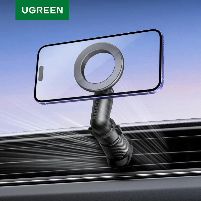 UGREEN Magnetic Car Phone Holder Air Vent 360° Rotatable Car Mount Universal For Magsafe iPhone 16 15 14 Pro Samsung S25 Xiaomi