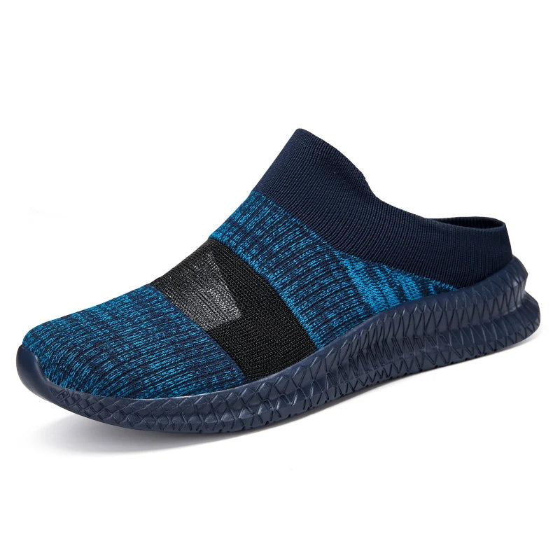 Unisex Walking Shoes New Anti Slip Shock-absorbing Sports Shoes Lightweight Breathable Casual Mesh Slippers for Men Women