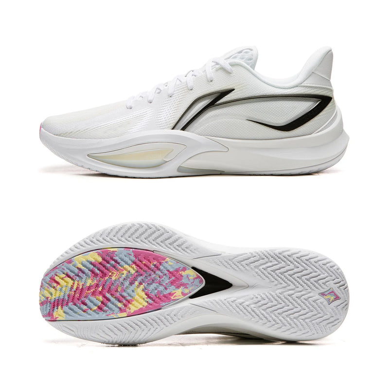 ស្បែកជើងបាល់បោះបុរស Li-Ning SHINING 3 Professional BOOM Cushion ទម្ងន់ស្រាល មានខ្យល់ចេញចូលបានល្អ ស្បែកជើងកីឡាប្រកួតប្រជែង LiNing ABAW007