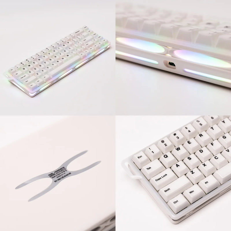 Akko x MonsGeek Verve 68 HE Keyboard 65% Layout RGB Magnetic Switch RT0.005mm 8K Polling Rate Custom Gaming Mechanical Keyboard