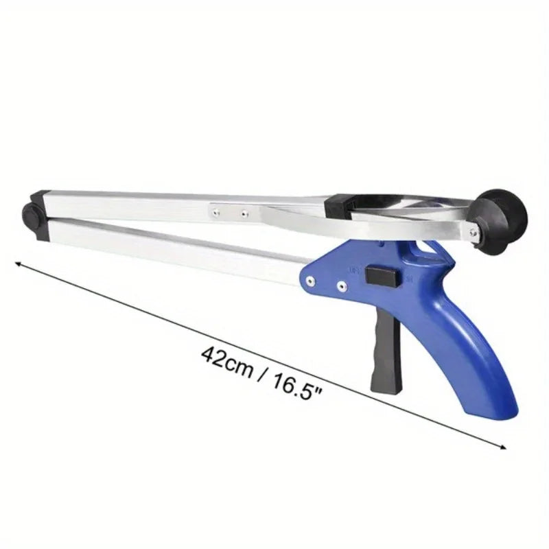 1pc 32 Inch Lockable Foldable Grabber Reacher Lightweight Extender Gripper Tool Claw Trash Garbage Picker Tool coisas para casa