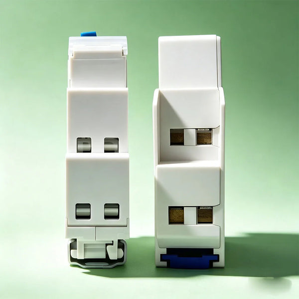 TOMZN DIN Rail Staircase Timer Switch – Delay-On/Off Relay, 0.5–20 Min, Momentary Switch, for Circuit Breaker & Street Lamp