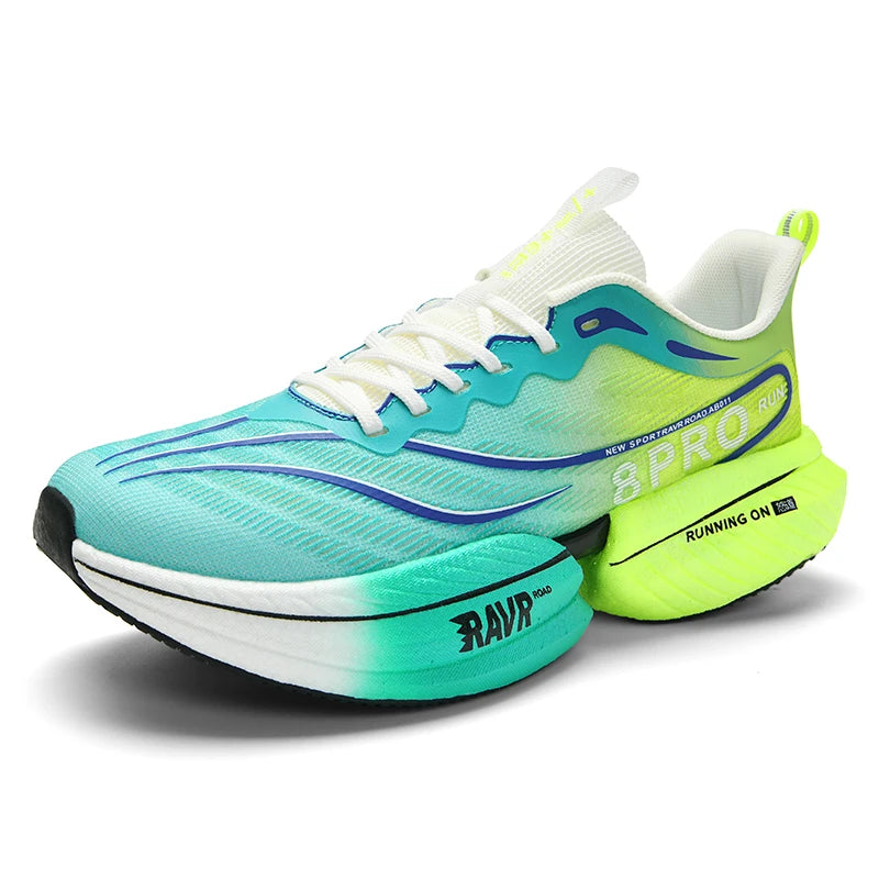 Unisex Running Shoes Professional Cushioning Breathable Mesh Wear-resistant Marathon Training Sports Tennis Shoes for Men Women