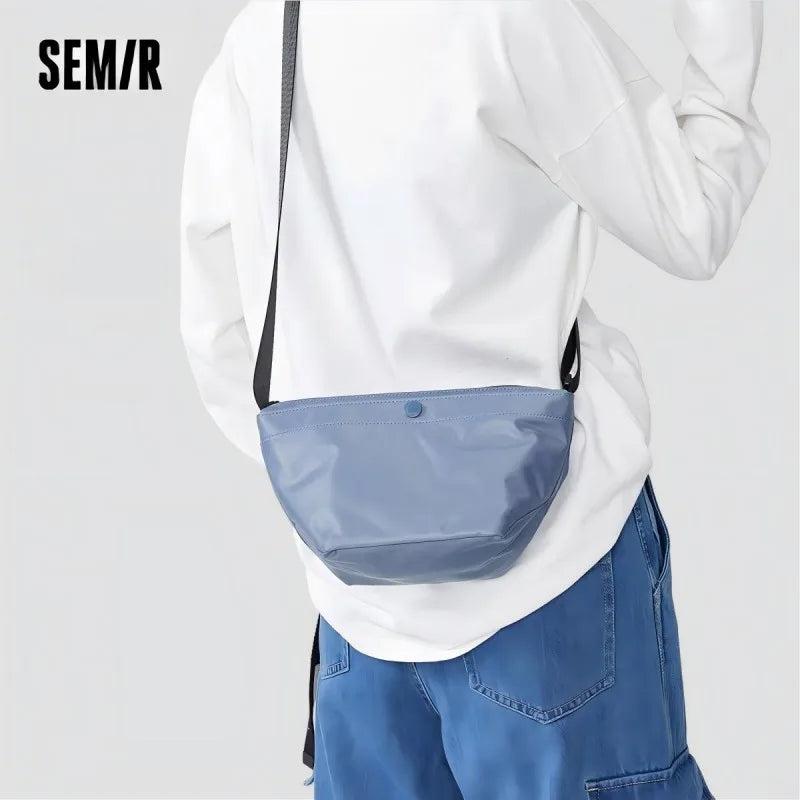Semir Women Bag Commuter 2026 Canvas Nylon Crossbody Shoulder Urban Casual Everyday Style Soft Comfortable Daily