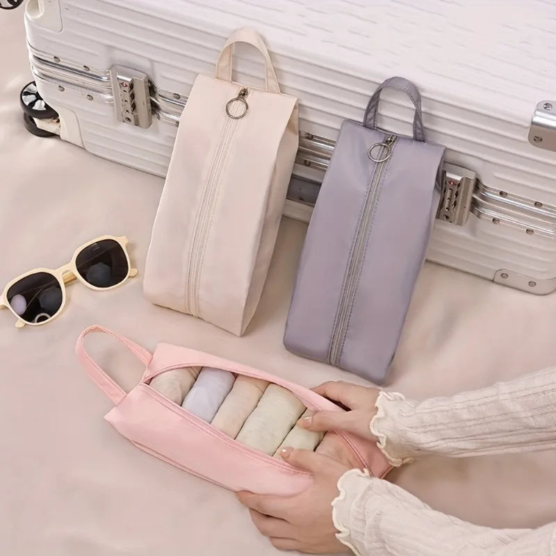 1pc Underwear Storage Bag, Travel Organizer Pouch, Portable,for Bras, Panties, Socks, and Tank Tops, Travel storage bag.