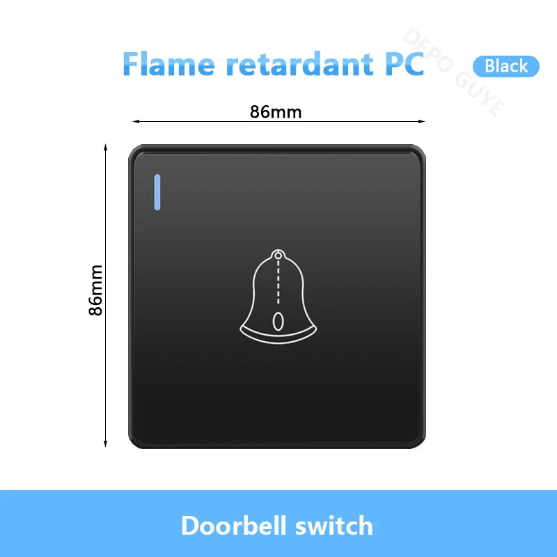 Universal Black USB Type-C 18W Smart Fast Charging Socket Double 5-pin Power Plug,UK  Electrical Internationa Wall Light Switch
