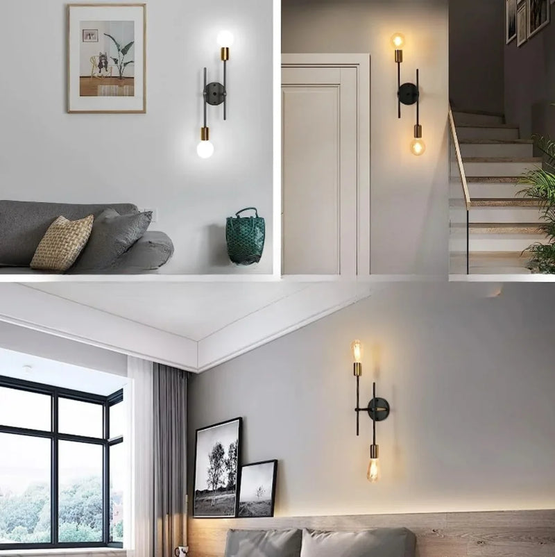 JOYINLED 2-light Simple Decoration Modern Chandeliers Ceiling Lamp Flush Mounted Indoor Room Lights Ceiling Chandelier