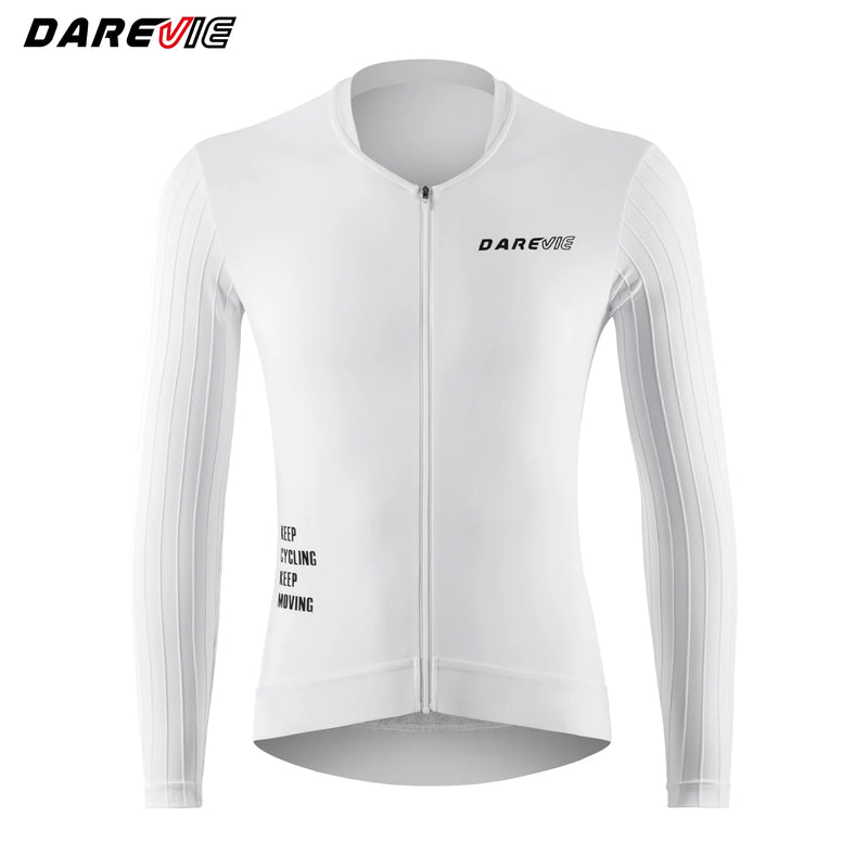 អាវយឺតជិះកង់ DAREVIE Aero កាត់បន្ថយភាពធន់ PRO Level Man អាវជិះកង់ Maillot ស្រូបយកសំណើមទម្ងន់ស្រាលសម្រាប់បុរស