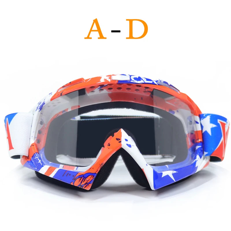 Hottest Motocross Helmet Goggles Gafas Moto Cross Dirtbike Motorcycle Helmets Glasses Skiing Skating Eyewear