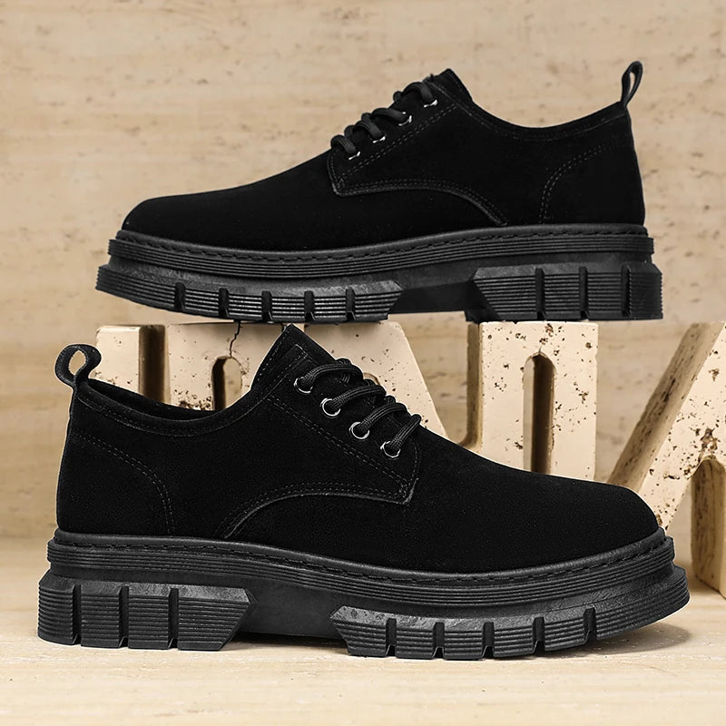 Men's Joker Casual Shoes Four Seasons Breathable Light Soft-sole Non-slip Comfort Outdoor Walking Shoes Business Party Tide Shoe