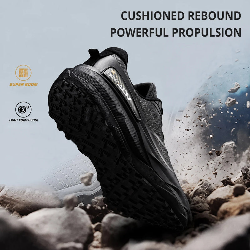 ស្បែកជើងរត់ Li-Ning Unisex DI LU 3 Trail XTRM-BOOM FIBER ស្រាល ខ្យល់ចេញចូលបាន ស្បែកជើងកីឡា Lining រត់ចម្ងាយឆ្ងាយ ARNW009