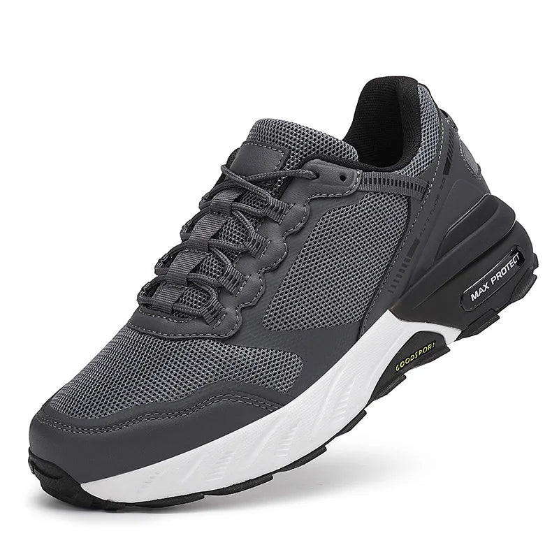 Men's mesh light casual sneakers spring summer new breathable soft sole outdoor racing running shoes students speed sports shoes