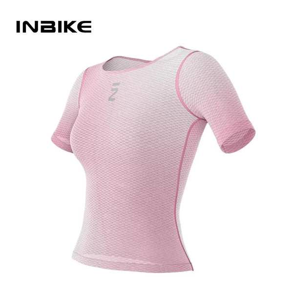 INBIKE 2024 New Women‘s Cycling Underwear Base Layer Bike Base Tops Bicycle Sweatshirt Tank Road Bike Undershirts Clothing