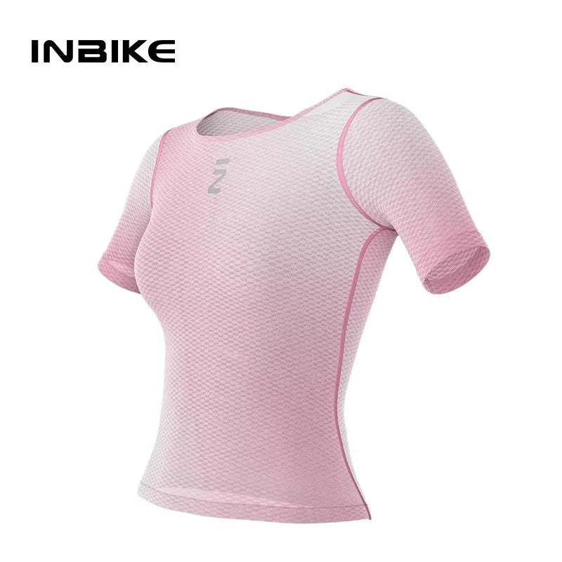 INBIKE 2024 New Women‘s Cycling Underwear Base Layer Bike Base Tops Bicycle Sweatshirt Tank Road Bike Undershirts Clothing