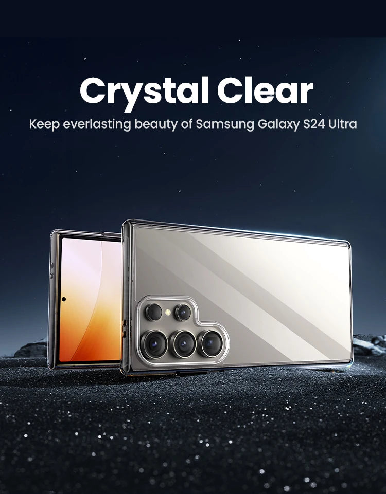 UGREEN Clear Case For Samsung Galaxy S25 Ultra Shockproof Transparent Case Cover Protective TPU for Samsung S24 Ultra Case