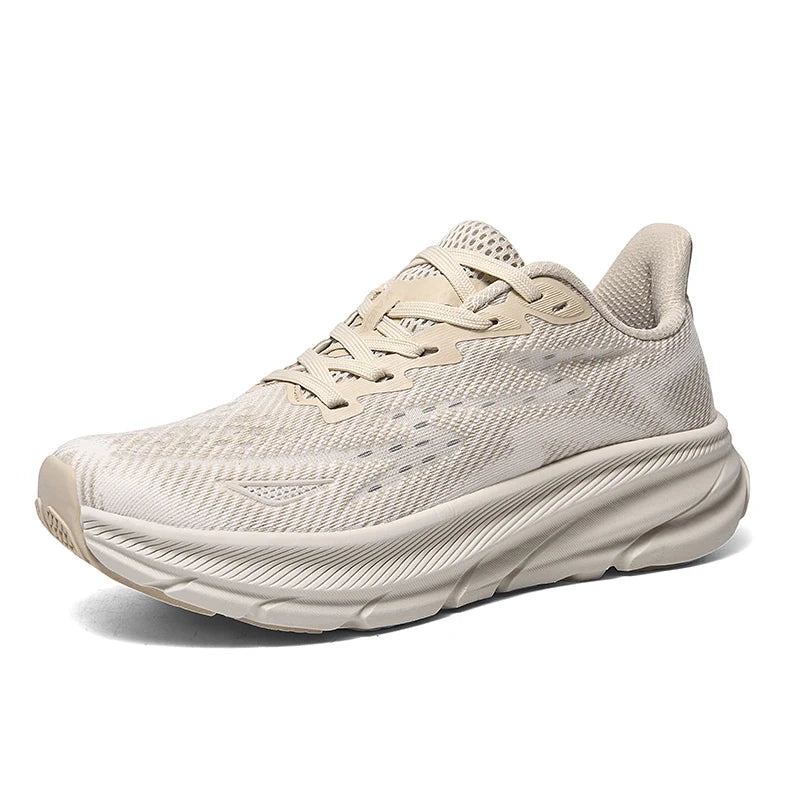 Unisex Sports Shoes Trendy Mesh Breathable Summer Running Shoes New Thick Soled Shock-absorbing Outdoor Fitness Tennis Shoes