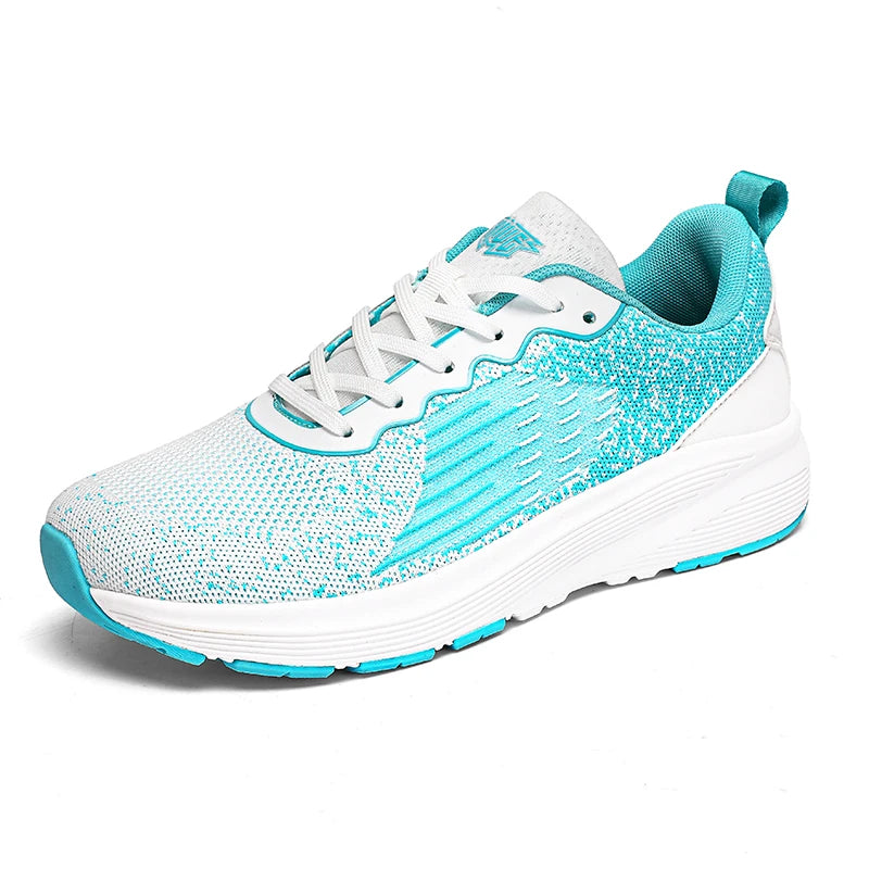Men women casual sneakers four seasons fashion breathable soft-sole outdoor speed running shoes couple light racing sports shoes