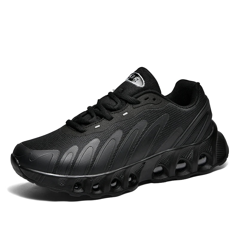 Mens Running Shoes 2025 New Street Trendy Lightweight Breathable Outdoor Fitness Mesh Jogging Flat Comfortable Sneakers for Man