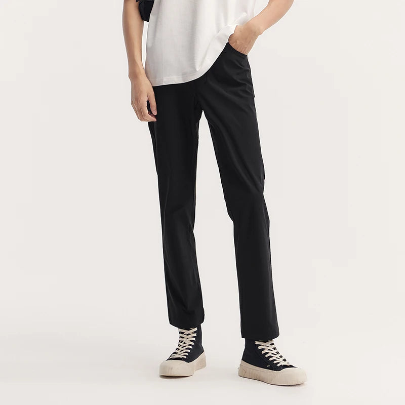 Semir Men Pants Comfortable Slim Tapered Work Commute Easy Care Stretch 2026 Autumn Casual Style Long Trousers Daily Wear