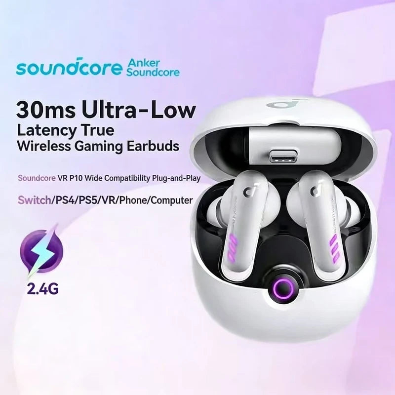 កាសស្តាប់ត្រចៀកឥតខ្សែ ANKER Soundcore VR P10 កាសស្តាប់ត្រចៀកសម្រាប់លេងហ្គេម និងកីឡាអេឡិចត្រូនិក ឥតខ្សែ