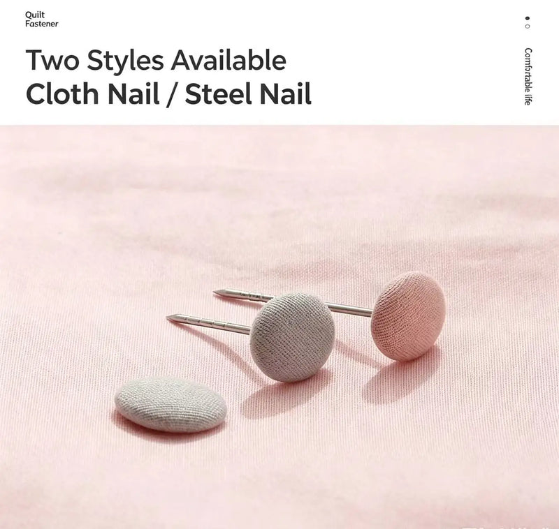 Skin-Friendly Anti-Slip Quilt Fastener Household Seamless Bed Sheet Cotton Cloth Nail Quilt Corner Cover for Comforter And Duvet