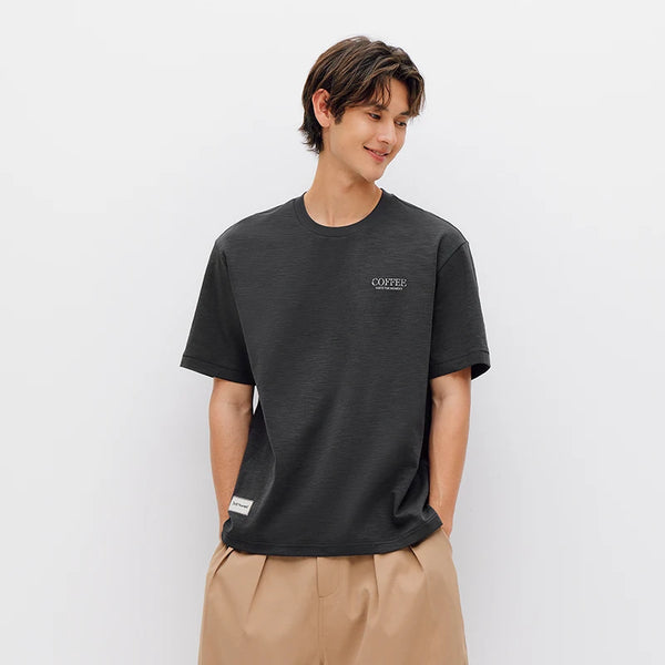 អាវយឺត Semir សម្រាប់បុរសនិងស្ត្រី ដៃខ្លី លំនាំក្រាហ្វិក ទាន់សម័យ រដូវក្តៅ ឆ្នាំ២០២៦ ស្ទីលធម្មតាប្រចាំថ្ងៃ