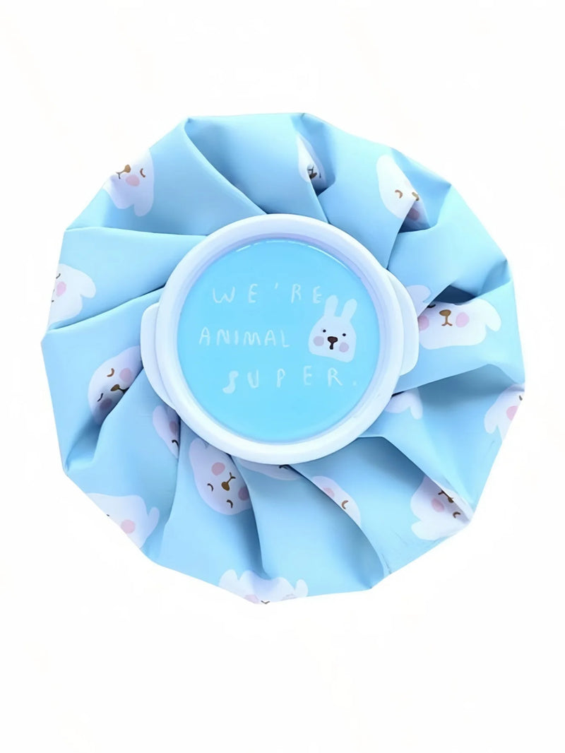 1pc Reusable Ice Packs for Hot And Cold Use, Hot Water Bags for Injuries, Cold Compress Bags to Relax.4 kind of Cute Designs.