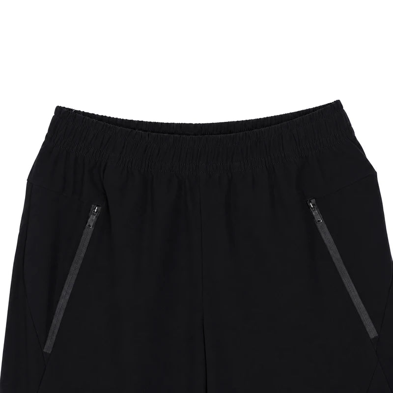 ខោជើងវែងបាល់ទាត់បុរស Li-Ning 86% Polyester 14% Elastane ទំហំធម្មតា មានហោប៉ៅស៊ីត ខោកីឡាបាល់ទាត់ LiNing AYKWC07