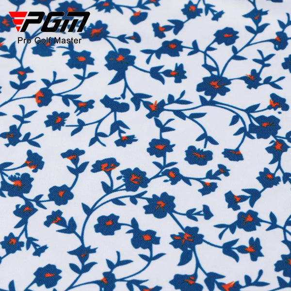 PGM Golf Men Summer Short Sleeve T-shirt Printed Soft Moisture Absorbing Quick Drying High Elasticity Sports Top YF912