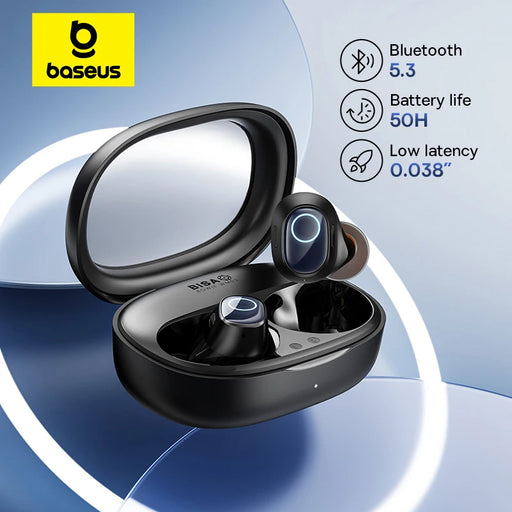 Baseus Bowie WM03 True Wireless Earphone Bluetooth 5.3 Support 3D Spatial Audio Mini Earbud HiFi Music Sport Game TWS Headphone