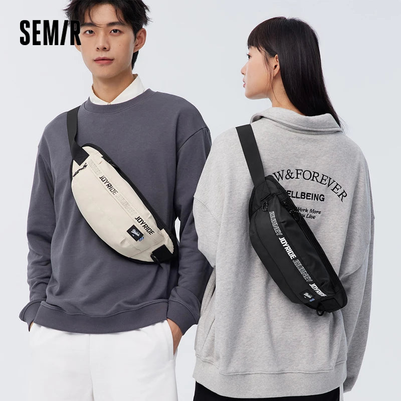 Semir Lightweight Bag HipBag Unisex 2025 Crossbody Casual Street Fashion Trend