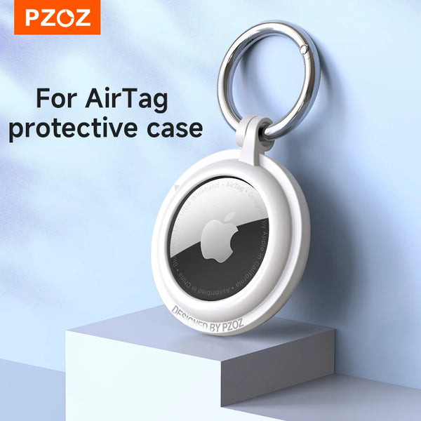 PZOZ For Airtag Gen 1/2 Case Track Positioner Buckle air tag case airtags anti-loss keychain GPS Case Protective Cover