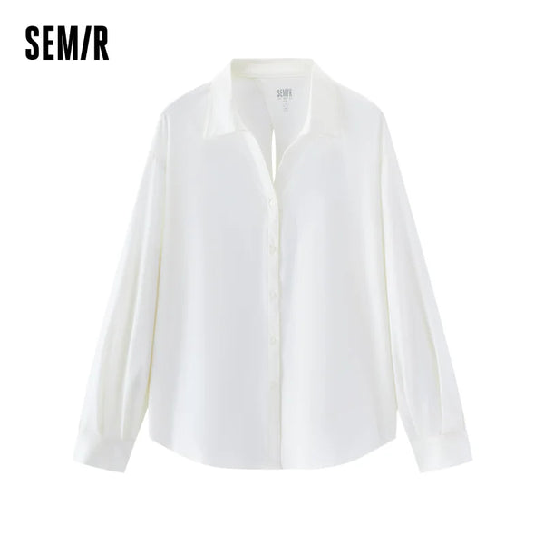 អាវស្ត្រី Semir ត្រជាក់ឆ្នាំ ២០២៦ ការពារកាំរស្មីយូវី ងាយស្រួលថែទាំ ប្រវែងមធ្យម រចនាប័ទ្មទីក្រុង ធម្មតាប្រចាំថ្ងៃ ទន់ មានផាសុកភាព ពាក់ប្រចាំថ្ងៃ