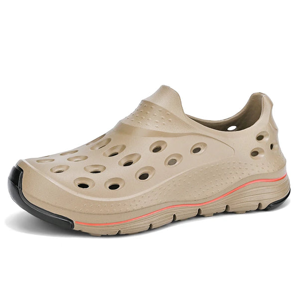 Summer Lightweight Mens Sandals EVA Garden Shoes Men High Quality Soft Cover Toes Sandals Comfortable Dropshipping