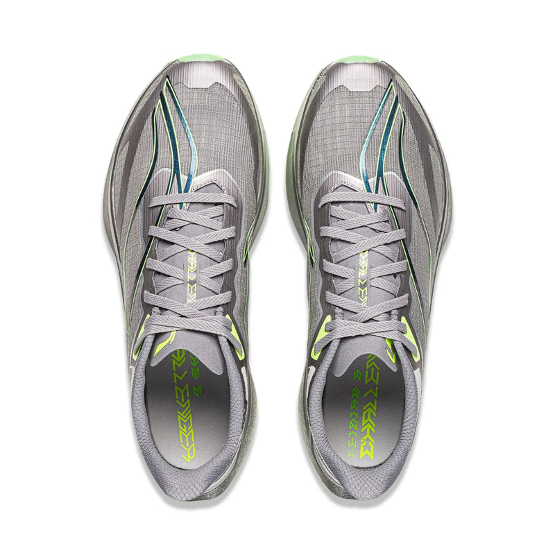 ស្បែកជើងរត់ប្រណាំងបុរស Li-Ning FEIDIAN 6 CHALLENGER BOOM FIBER ទម្ងន់ស្រាល មានខ្យល់ចេញចូលបានល្អ ស្បែកជើងកីឡាប្រកួតប្រជែង LiNing ARMW003