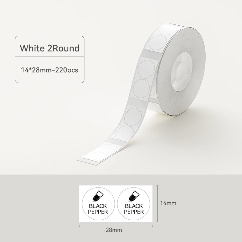 Niimbot Waterproof Anti-Oil Printing Label Paper Scratch-Resistant Tape Sticker for D11 D110 D101 H1S Mini Thermal Label Printer