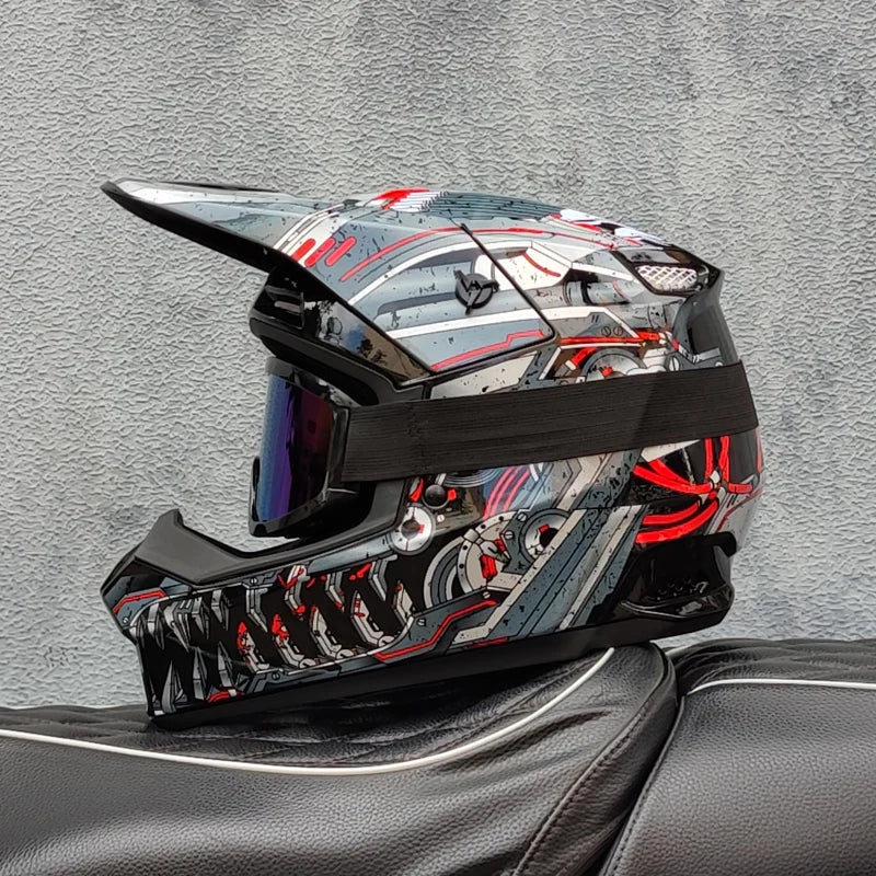 ORZ high-quality Motorcycle Helmet Off-road Helmet Bike Downhill AM DH Cross Helmet Capacete Motocross Casco