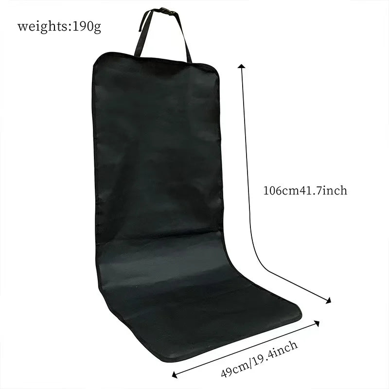 Waterproof Oxford Cloth Pet Car Seat Pad - Urine Resistant Dog And Cat Passenger Seat Cover for Outdoor Travel
