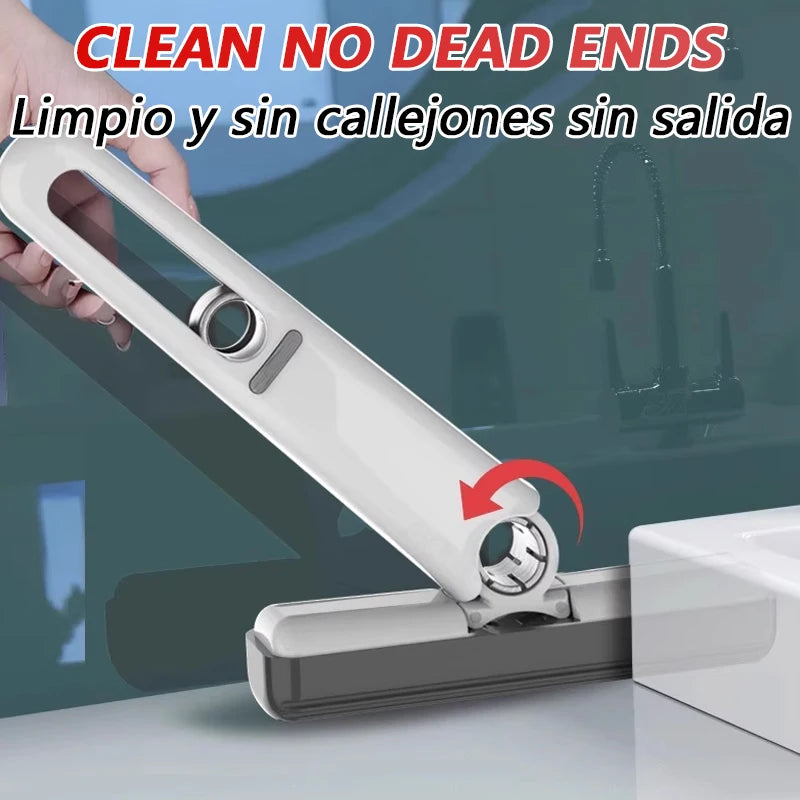 iLMH Mini Mop ជូតសម្អាតដោយខ្លួនឯង ងាយស្រួលបត់ និងសម្អាតក្នុងគ្រួសារ មិនចាំបាច់លាងដៃ ជូតសម្អាតបានស្អាតល្អ ស្រូបយកទឹកបានល្អ ងាយស្រួលជូត ...