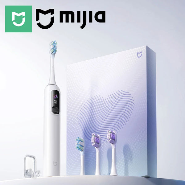 MIJIA Sonic Vibration Electric Toothbrush Pro Affection Gift Box,Smart 4 Modes,IPX8 Waterproof,LED Screen & Travel Lock