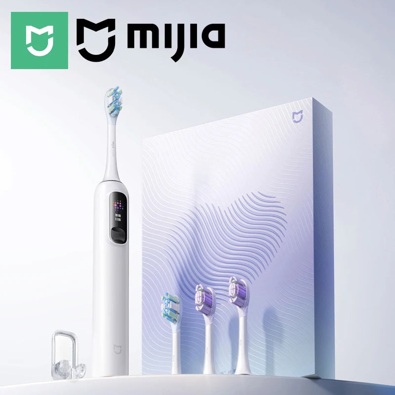 MIJIA Sonic Vibration Electric Toothbrush Pro Affection Gift Box,Smart 4 Modes,IPX8 Waterproof,LED Screen & Travel Lock