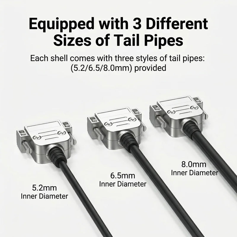 DIVEDEER Industrial Gold-Plated DB15 DB25 Connectors Male Female Parallel Ports with Metal Shells 25-Pin Plugs Industrial Use