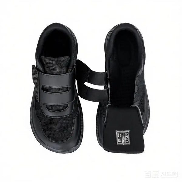 Adjustable Wide Toe Box Open Shoes for Elderly Diabetic Shoes Swollen Fat Foot Hallux Valgus Bunion Orthopedics Thumb Eversion