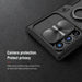 For Samsung Galaxy S22 Ultra Case NILLKIN Camshield Armor Case Camera Lens Protection+Ring Kickstand Anti-fall Cover For S22 U